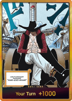Don!! (OP14 - Dracule Mihawk) (V.2) - The Azure Sea's Seven (DON!!) - Cards Beyond