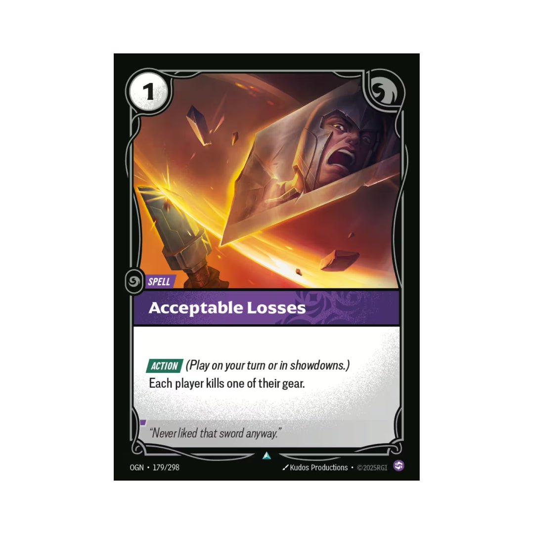 Acceptable Losses (OGN - 179) - Cards Beyond