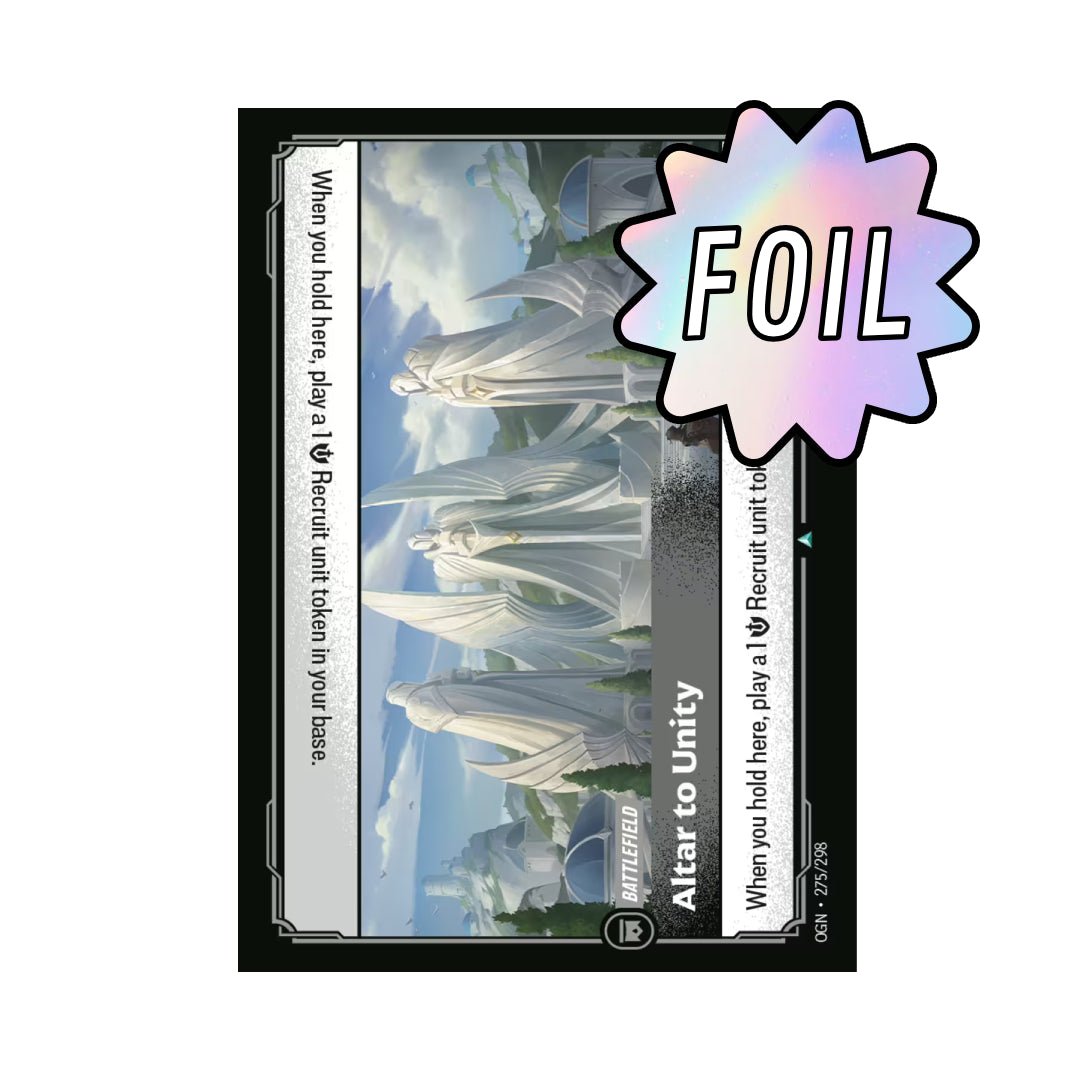 Altar to Unity (OGN - 275) - Cards Beyond