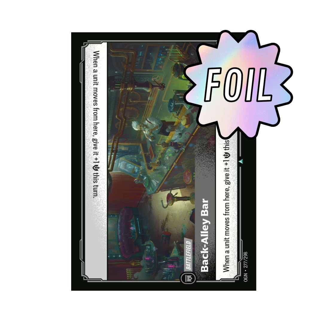 Back - Alley Bar (OGN - 277) - Cards Beyond