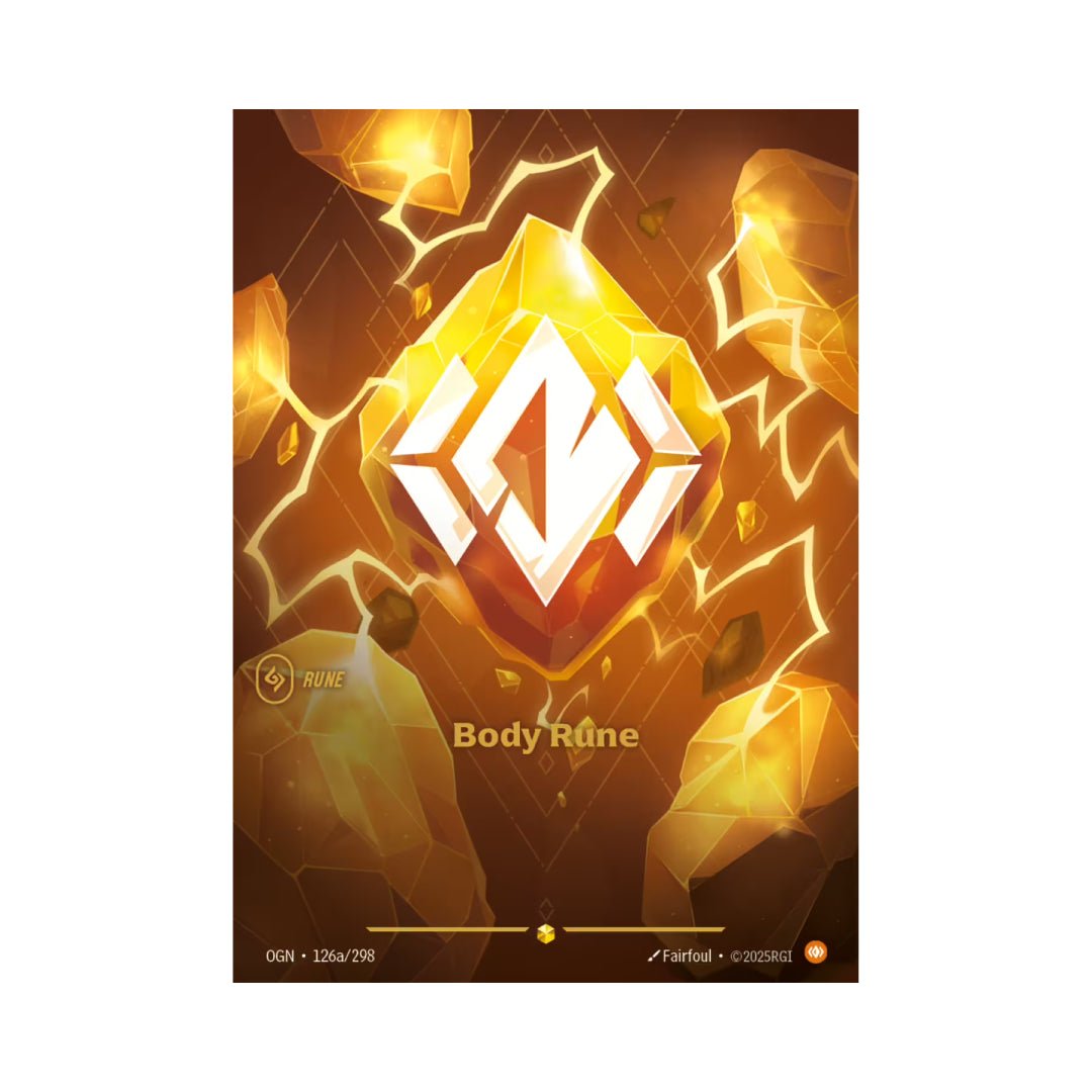 Body Rune (OGN - 126a) - Cards Beyond