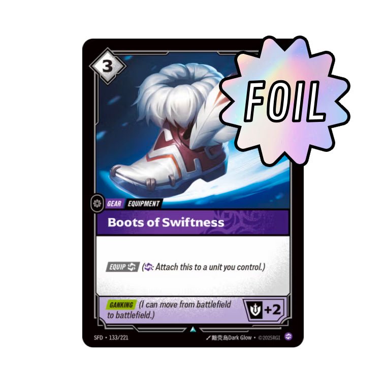 Boots of Swiftness (SFD - 133) - Cards Beyond