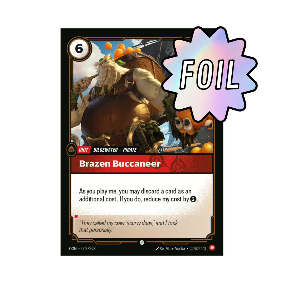 Brazen Buccaneer (OGN - 002) - Cards Beyond