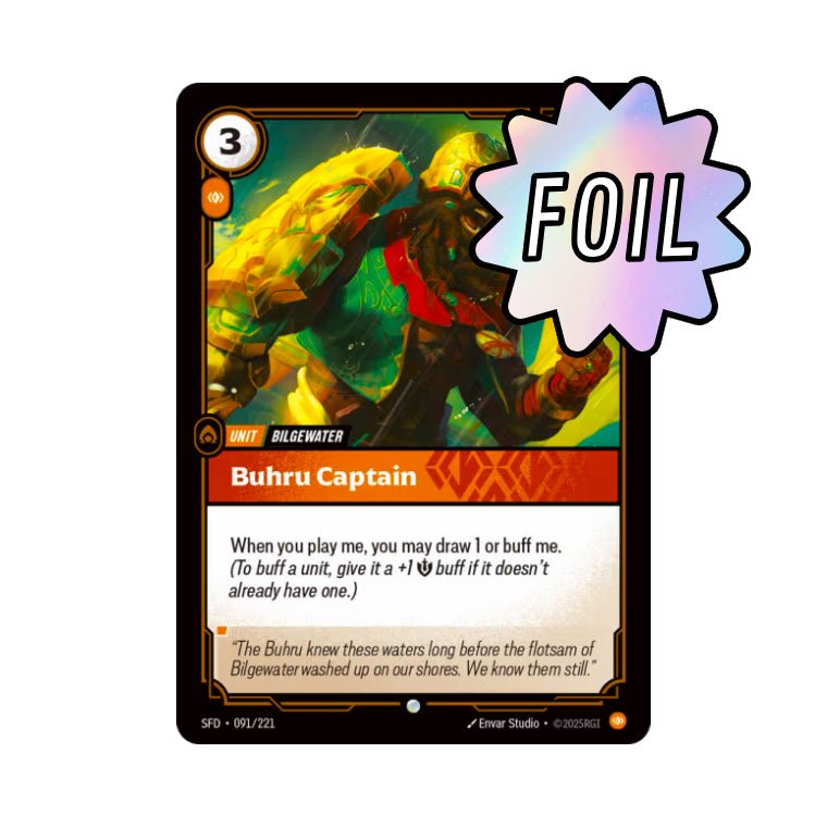 Buhru Captain (SFD - 091) - Cards Beyond