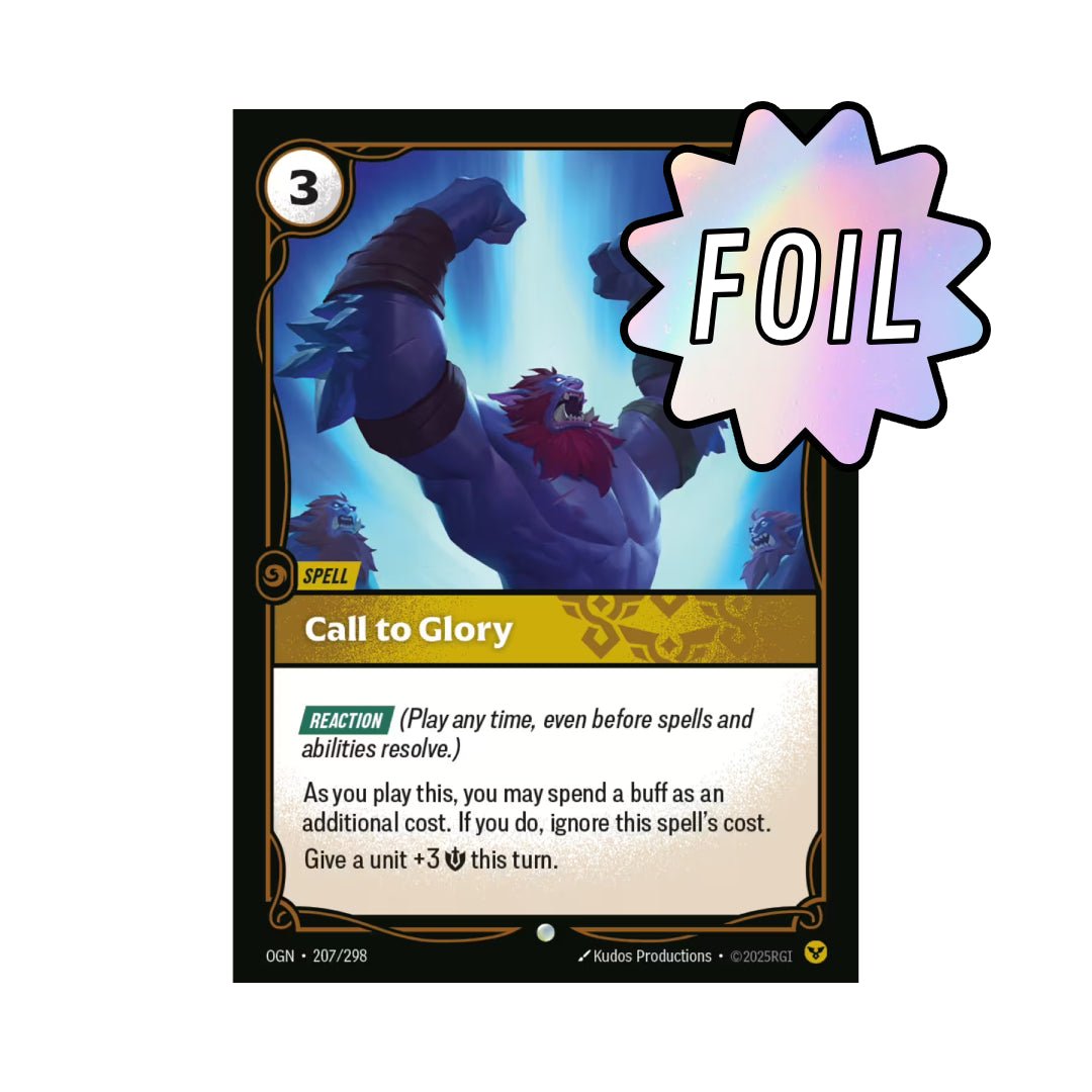 Call to Glory (OGN - 207) - Cards Beyond