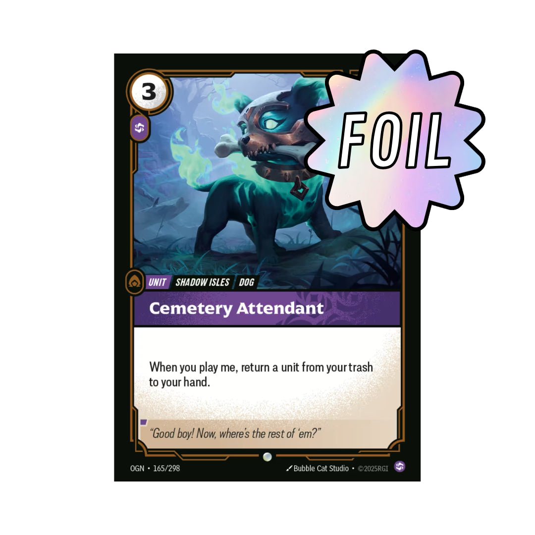 Cemetery Attendant (OGN - 165) - Cards Beyond