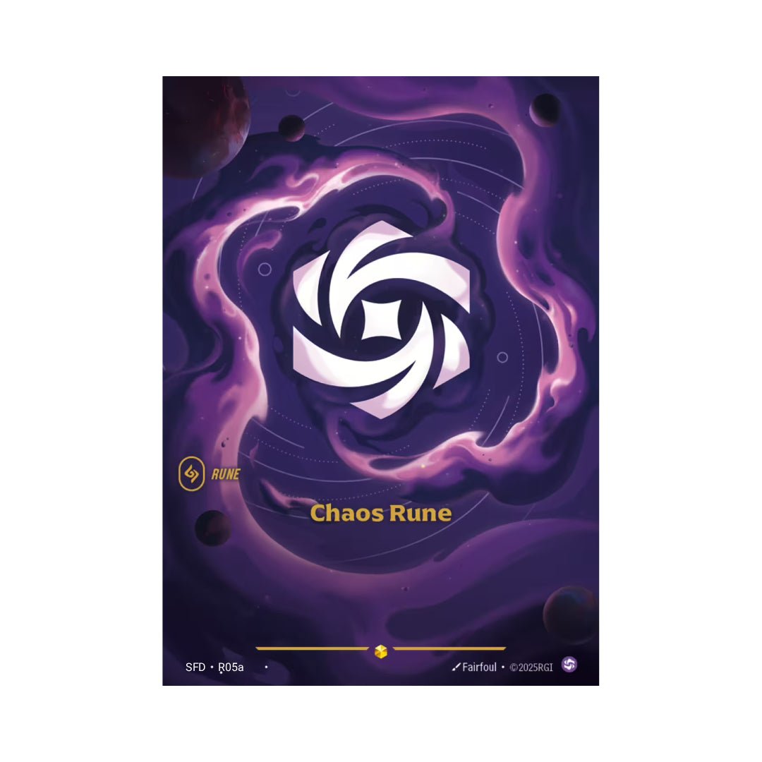 Chaos Rune (SFD - R05a) - Cards Beyond