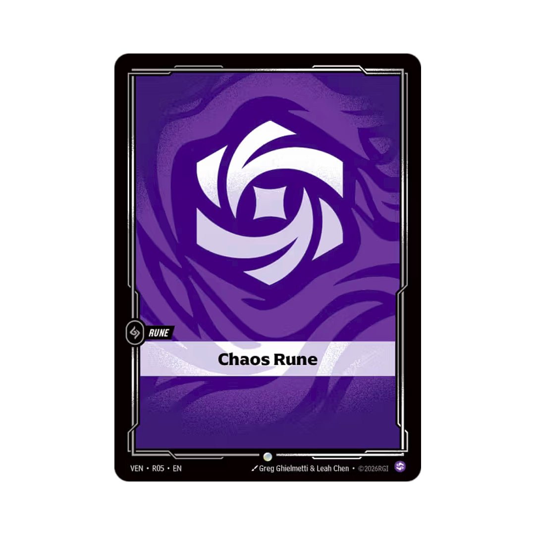 Chaos Rune (VEN-R05) - Cards Beyond