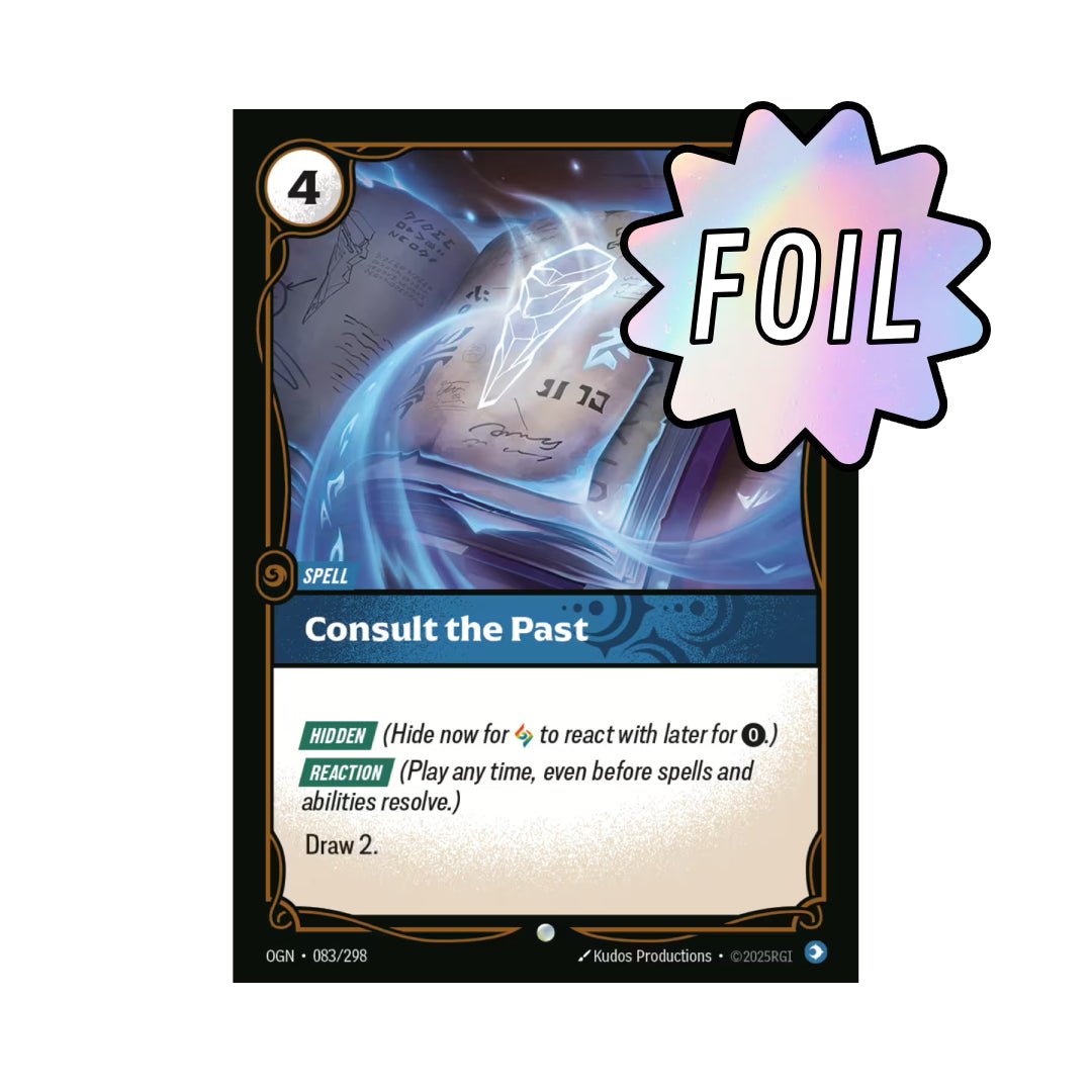 Consult the Past (OGN - 083) - Cards Beyond