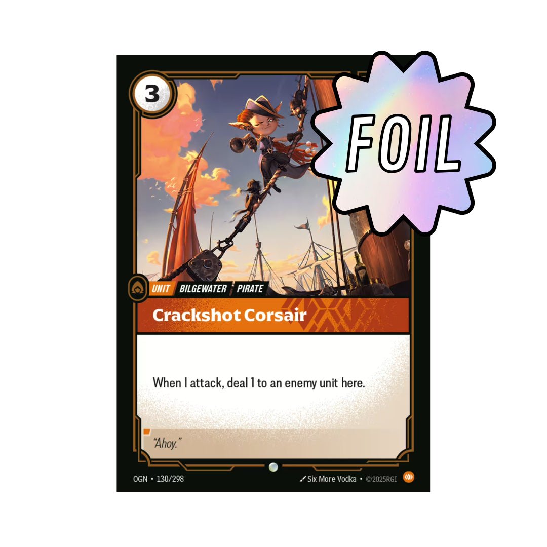 Crackshot Corsair (OGN - 130) - Cards Beyond