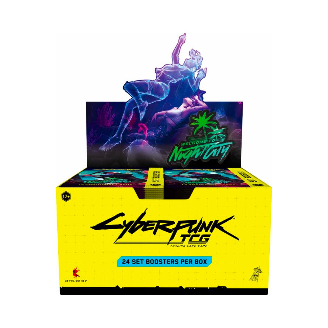 Cyberpunk TCG | Welcome To Night City Booster Display - Cards Beyond