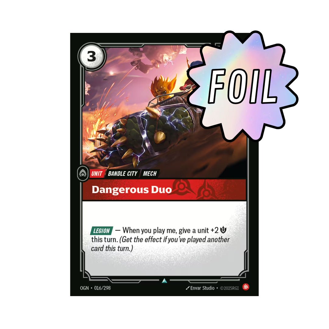 Dangerous Duo (OGN - 016) - Cards Beyond