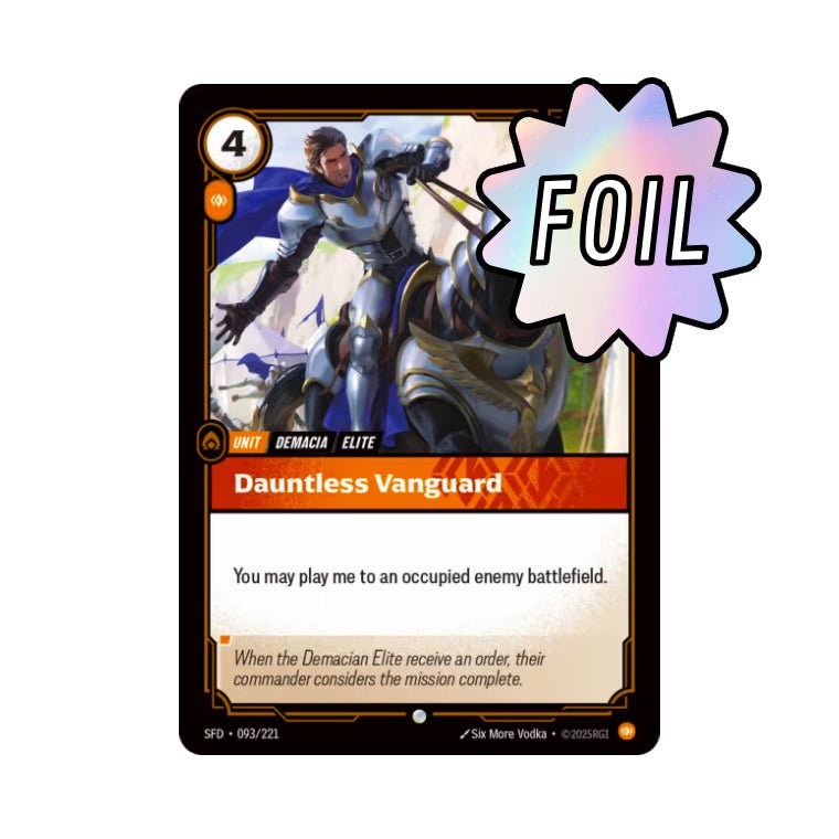 Dauntless Vanguard (SFD - 093) - Cards Beyond