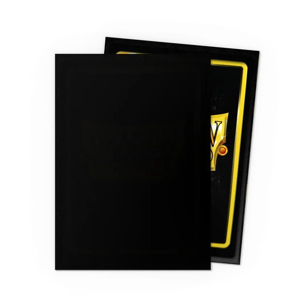 Dragon Shield Standard Sleeves - Matte Black - Cards Beyond