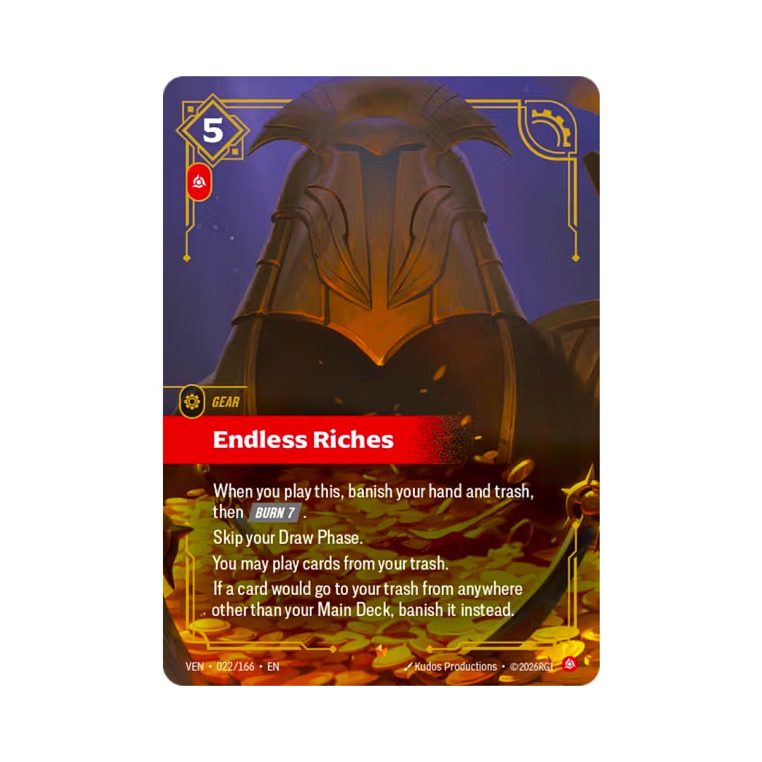 Endless Riches (VEN-022) - Cards Beyond