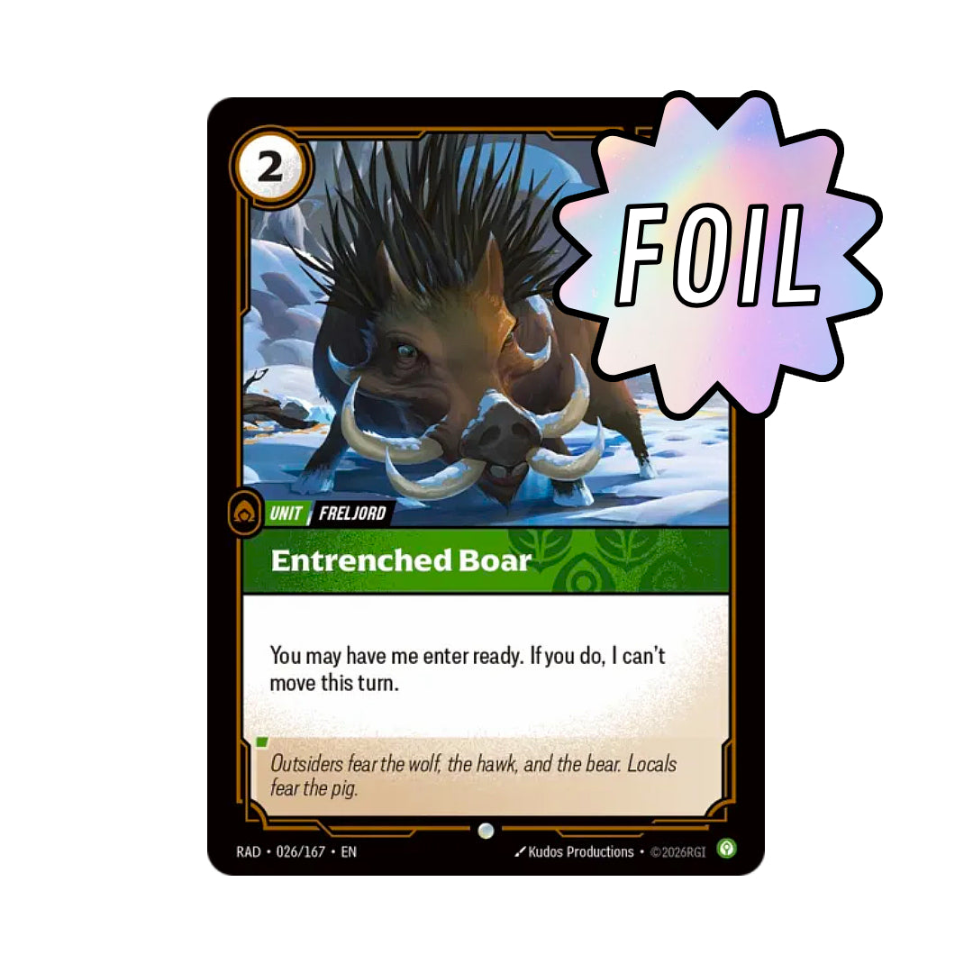 Entrenched Boar (RAD-026)
