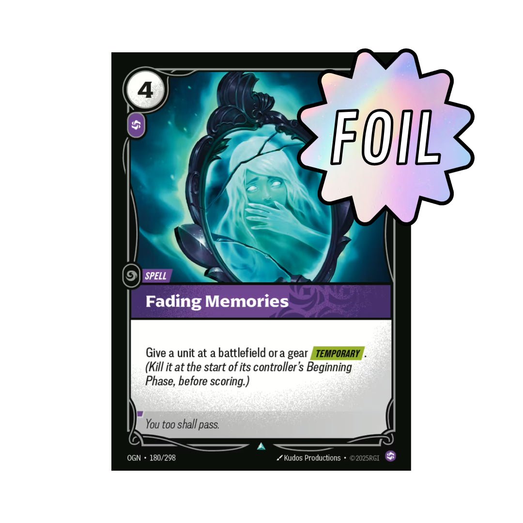 Fading Memories (OGN - 180) - Cards Beyond