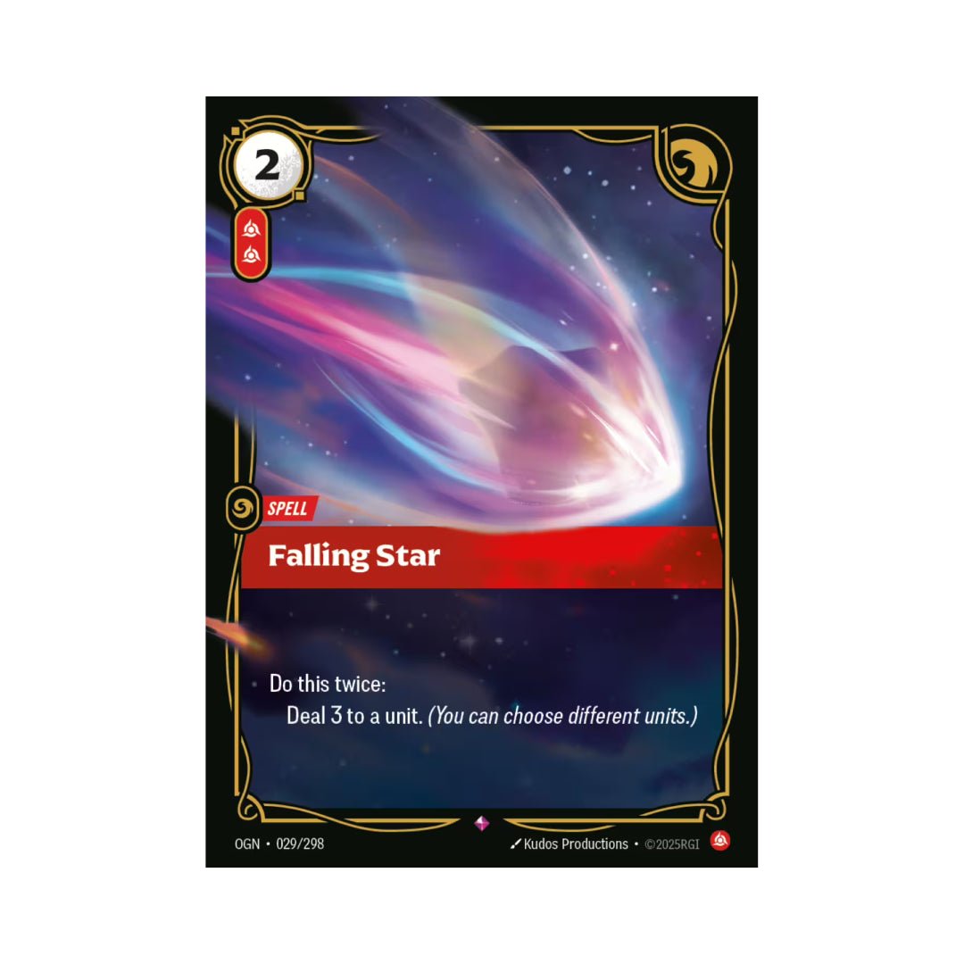 Riftbound | Falling Star (OGN-029) – Cards Beyond