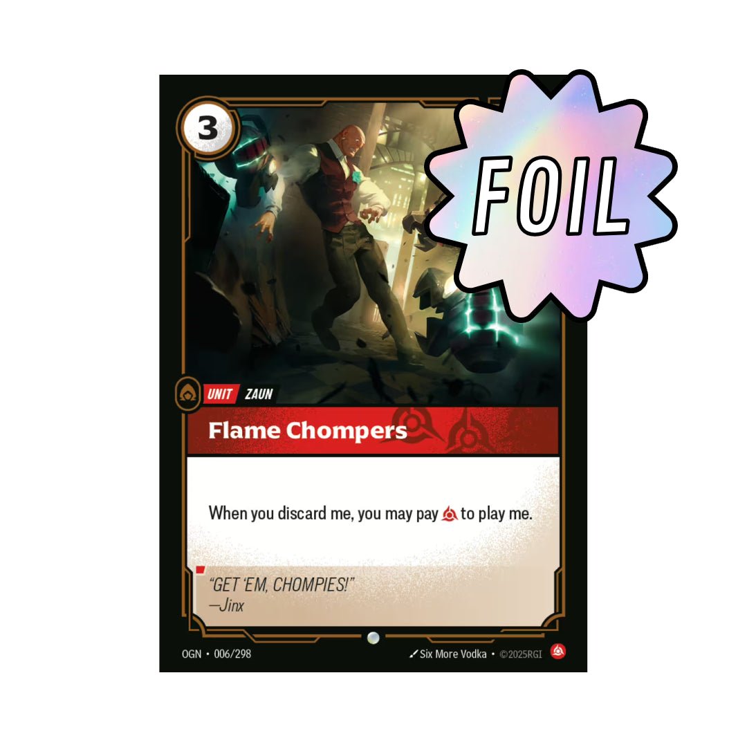 Flame Chompers (OGN - 006) - Cards Beyond