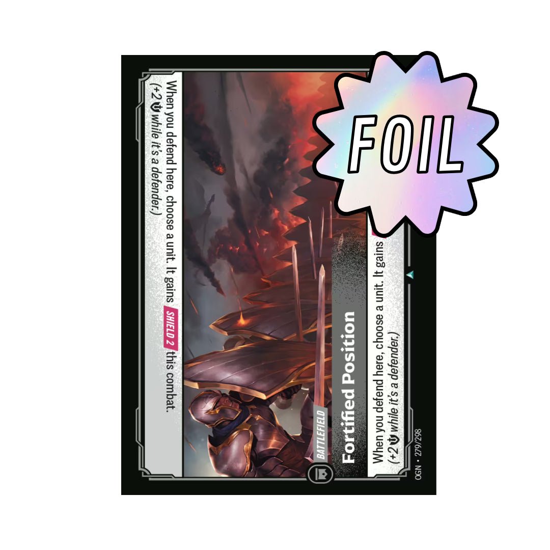 Fortified Position (OGN - 279) - Cards Beyond