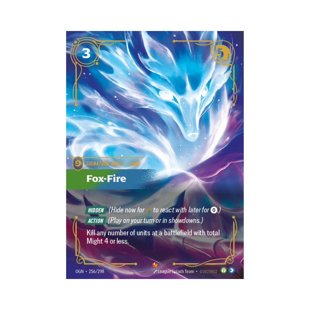 Fox - Fire (OGN - 256) - Cards Beyond