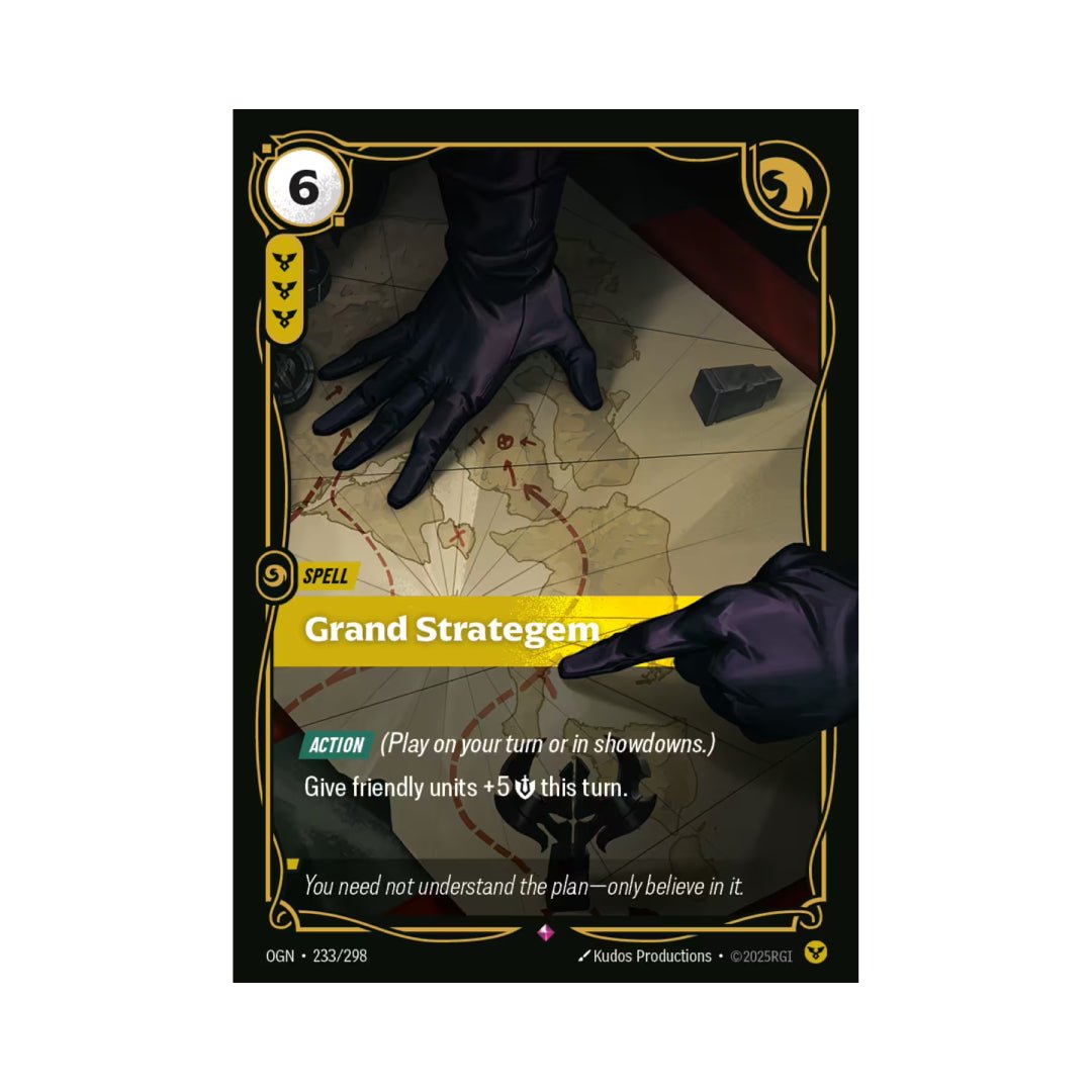 Grand Strategem (OGN - 233) - Cards Beyond