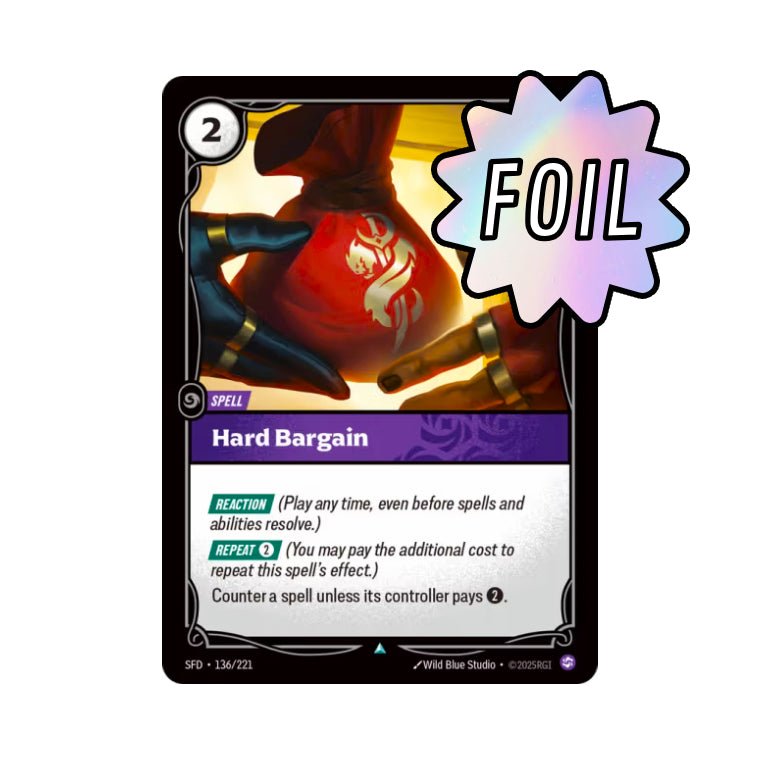 Hard Bargain (SFD - 136) - Cards Beyond