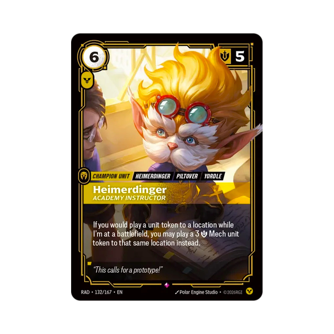 Heimerdinger - Academy Instructor (RAD-132)