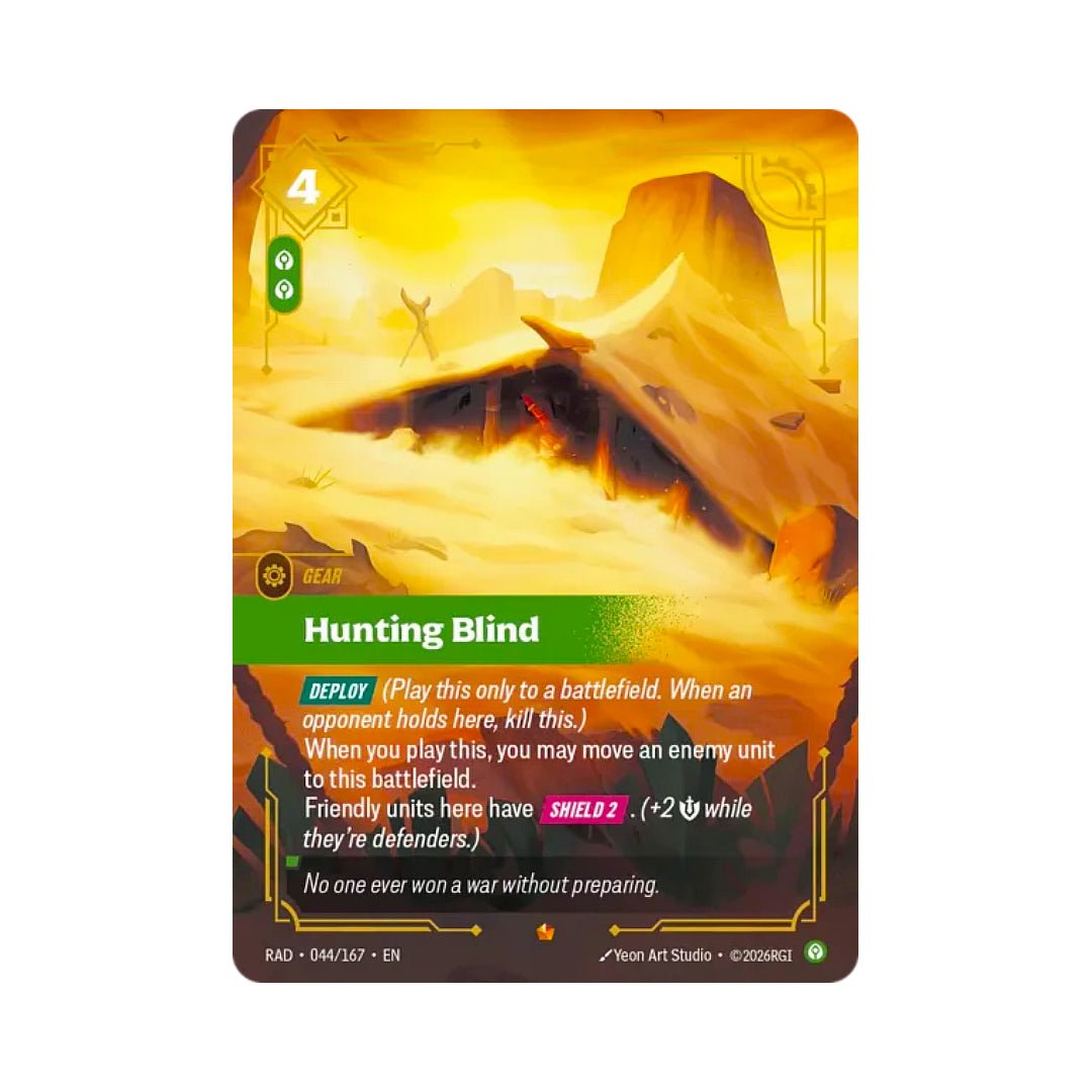 Hunting Blind (RAD-044) - Cards Beyond