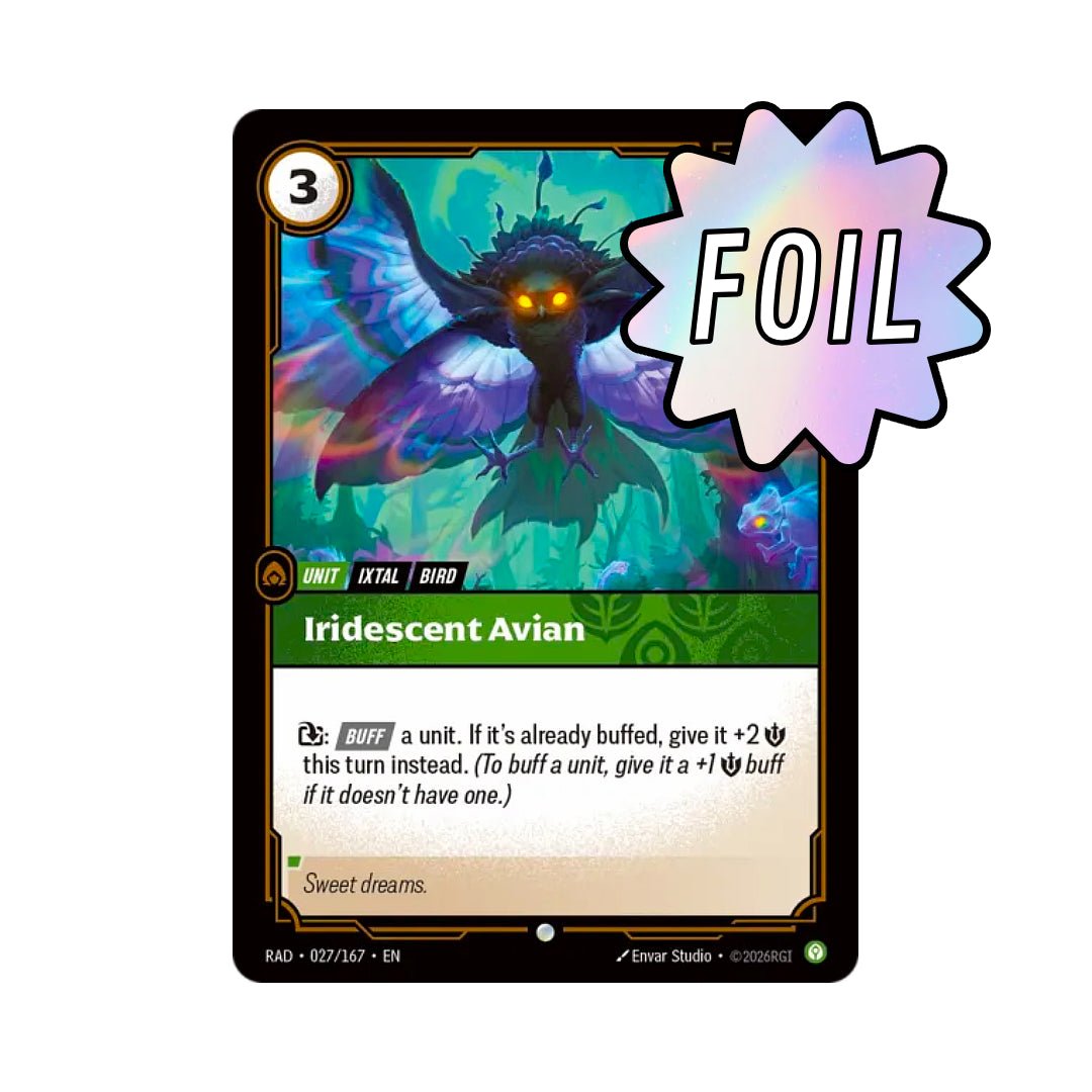Iridescent Avian (RAD-027) - Cards Beyond