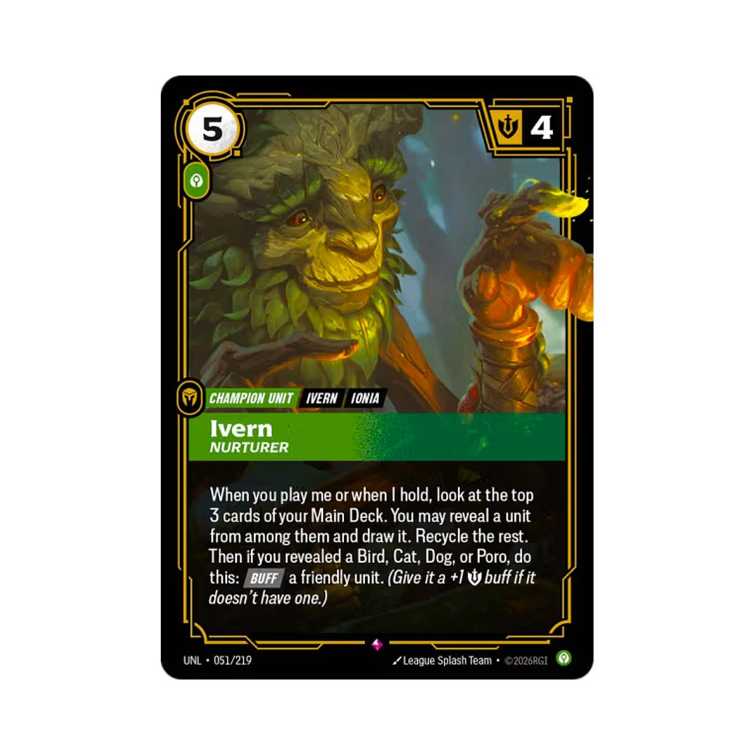 Ivern - Nurturer (UNL - 051) - Cards Beyond