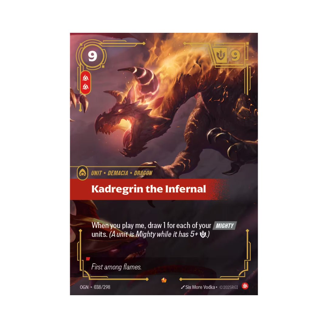 Kadregrin the Infernal (OGN - 038) - Cards Beyond