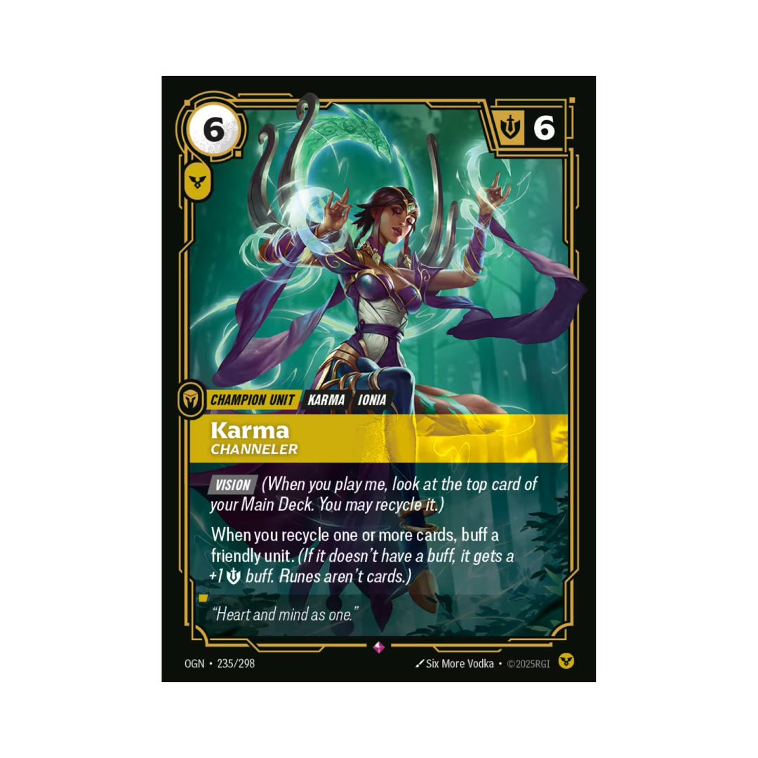 Karma - Channeler (OGN - 235) - Cards Beyond