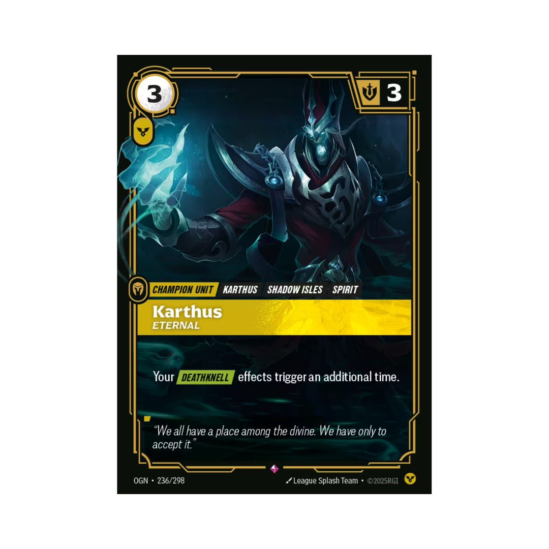 Karthus - Eternal (OGN - 236) - Cards Beyond