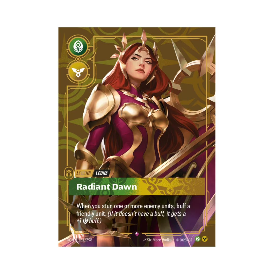 Leona - Radiant Dawn (OGN - 261) - Cards Beyond