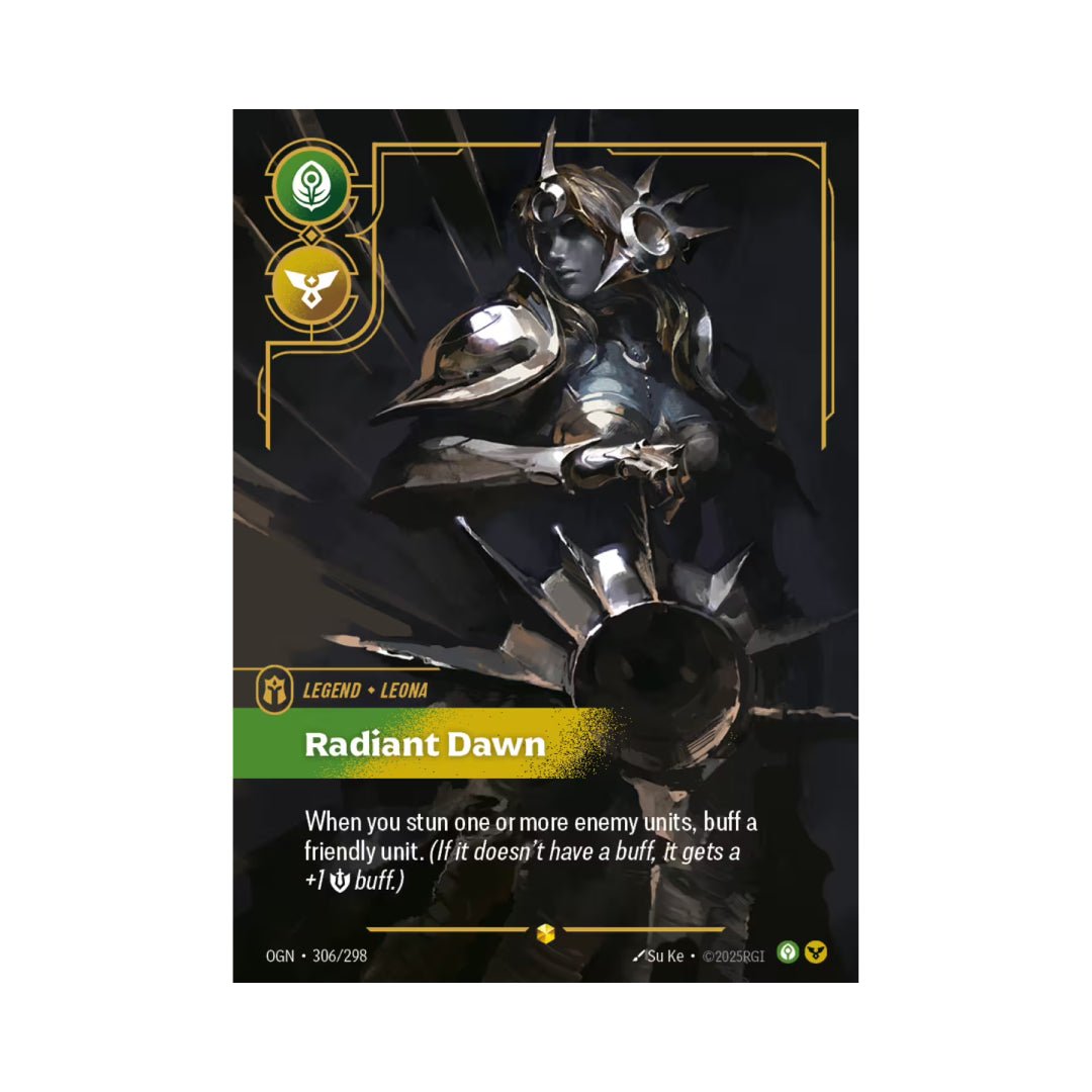 Leona - Radiant Dawn (OGN - 306) - Cards Beyond