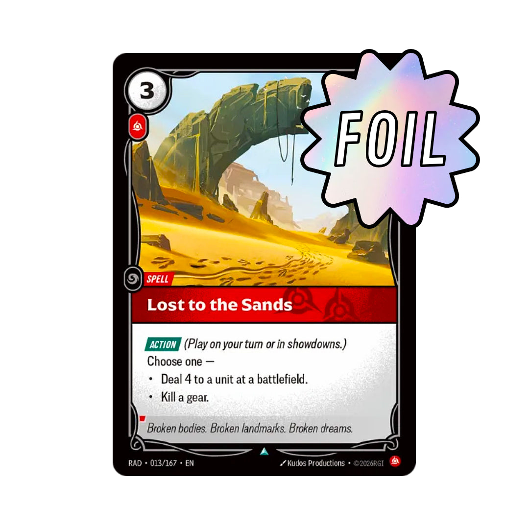 Lost to the Sands (RAD-013)