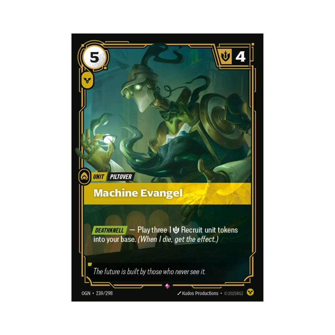 Machine Evangel (OGN - 239) - Cards Beyond