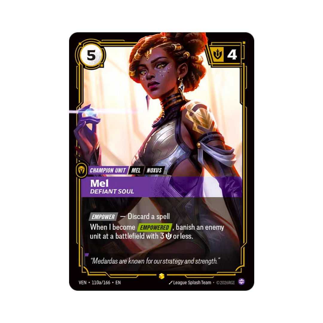 Mel - Defiant Soul (VEN-110a) - Cards Beyond