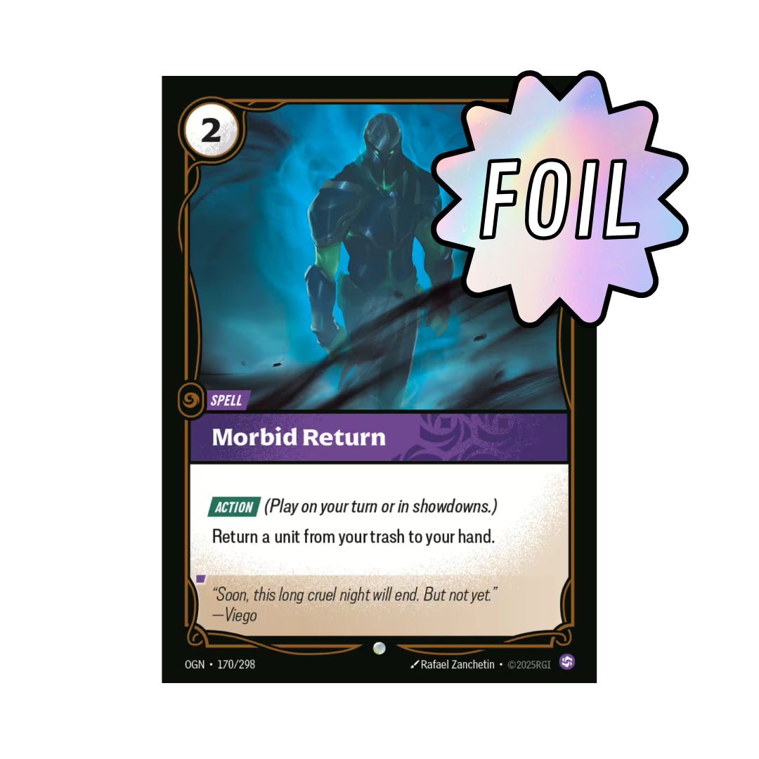 Morbid Return (OGN - 170) - Cards Beyond