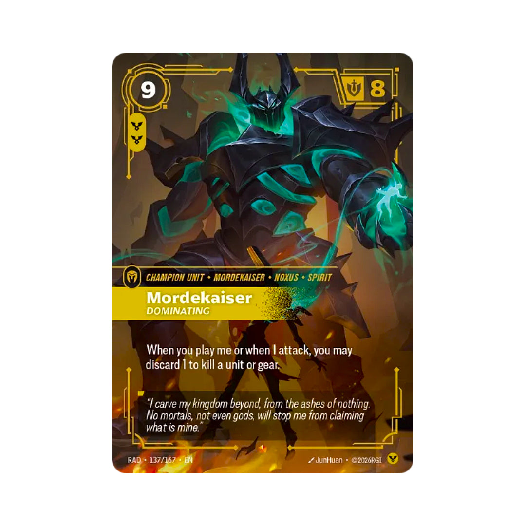 Mordekaiser - Dominating (RAD-137)