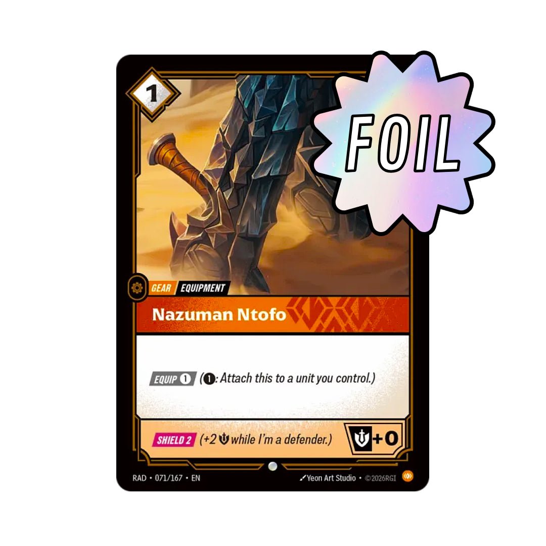 Nazuman Ntofo (RAD-071) - Cards Beyond
