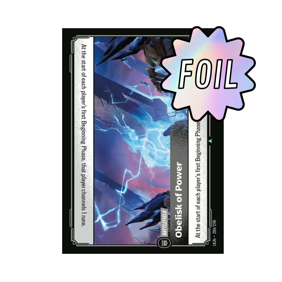 Obelisk of Power (OGN - 284) - Cards Beyond