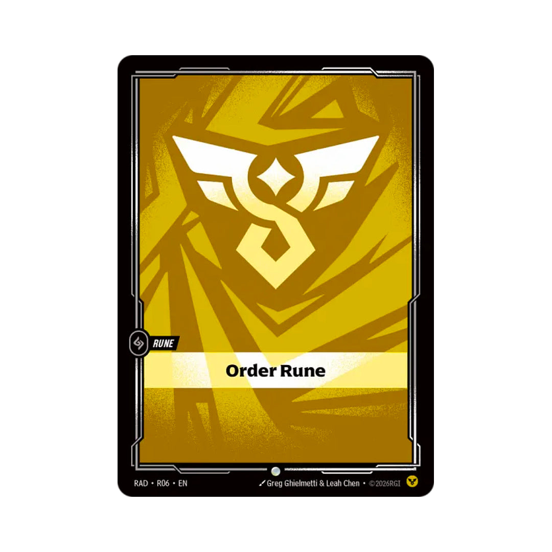 Order Rune (RAD-R06)