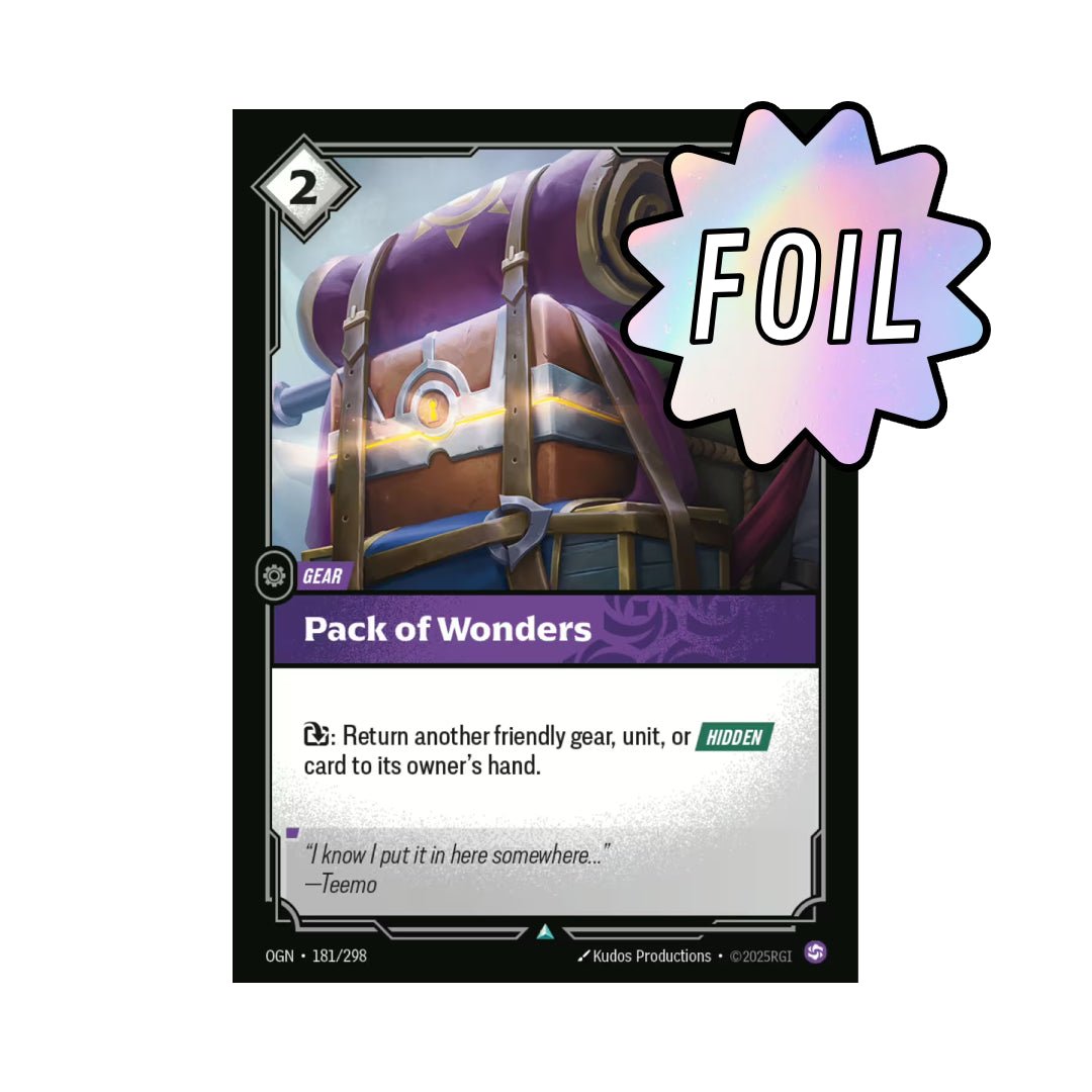 Pack of Wonders (OGN - 181) - Cards Beyond