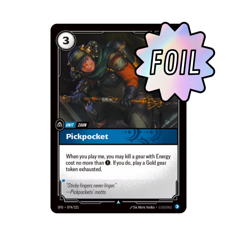 Pickpocket (SFD - 074) - Cards Beyond