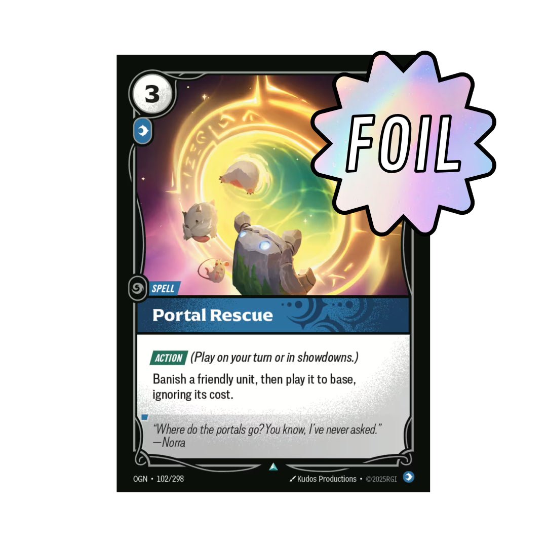 Portal Rescue (OGN - 102) - Cards Beyond