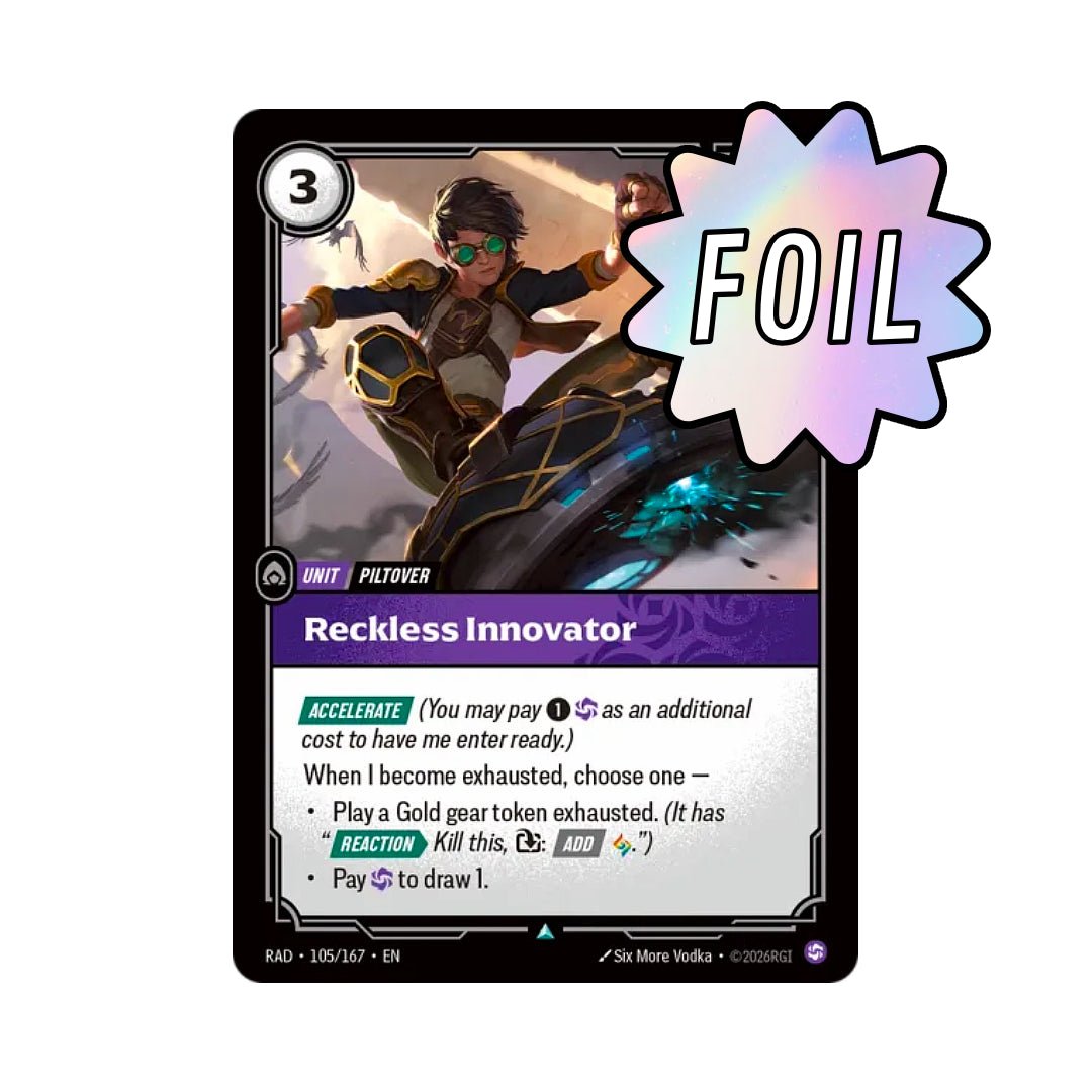 Reckless Innovator (RAD-105) - Cards Beyond