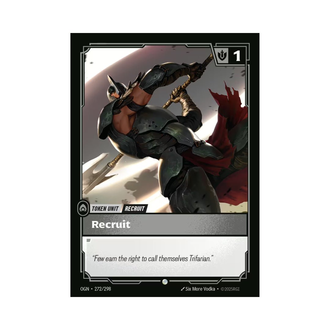 Recruit Token (OGN - 272) / Buff Token - Cards Beyond