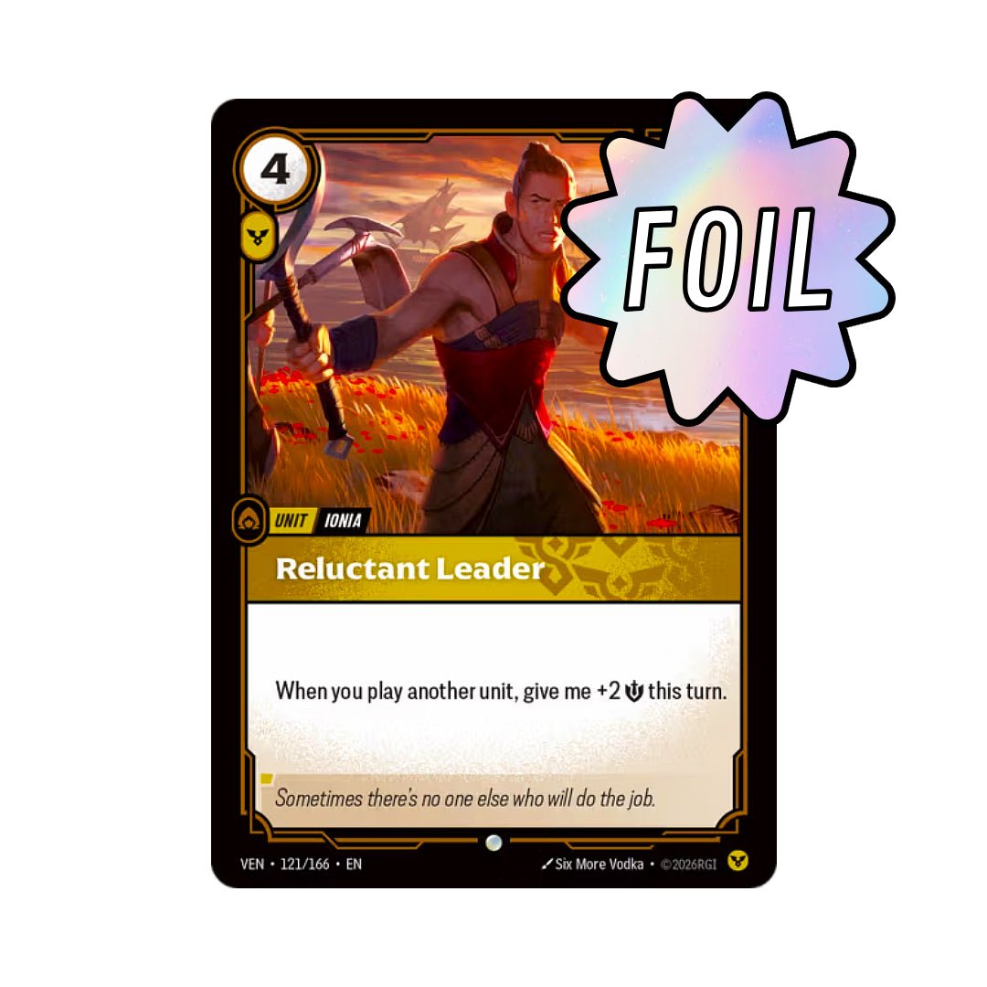 Reluctant Leader (VEN-121) - Cards Beyond